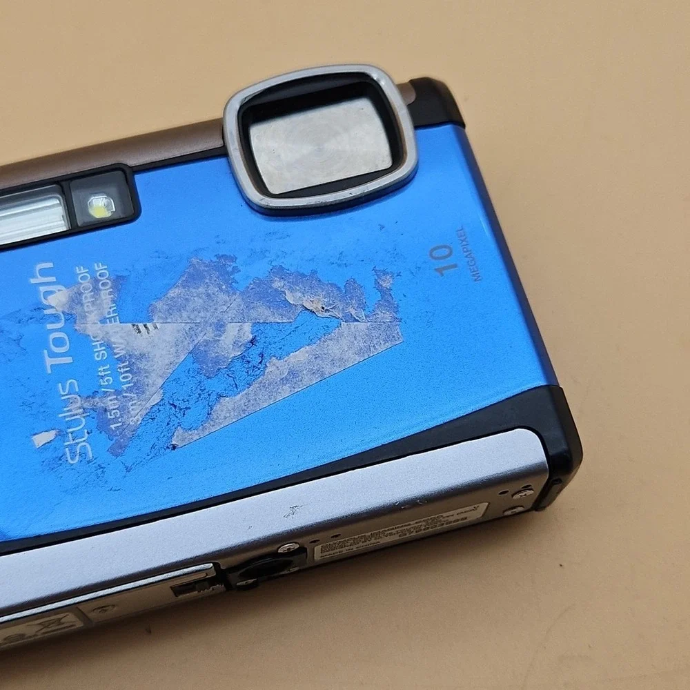 Olympus Stylus Tough 6000 10MP Compact Digital Camera Untested For Parts As Is